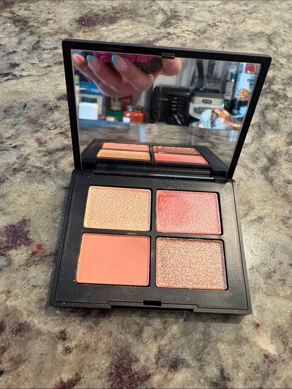 NARS Orgasm Quad Eyeshadow Palette - Pink Peach Accent